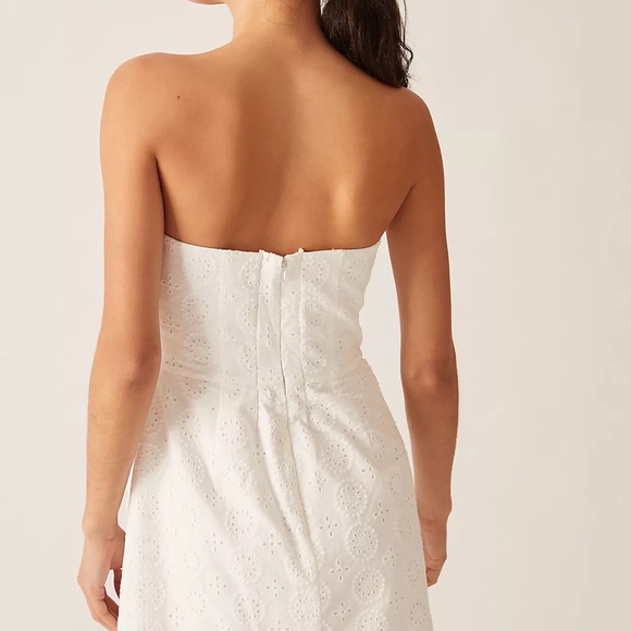 Hutch Eyelet Bow-Tie Mini Dress Anthropologie dress - perfect for a bride to be - Picture 2 of 5